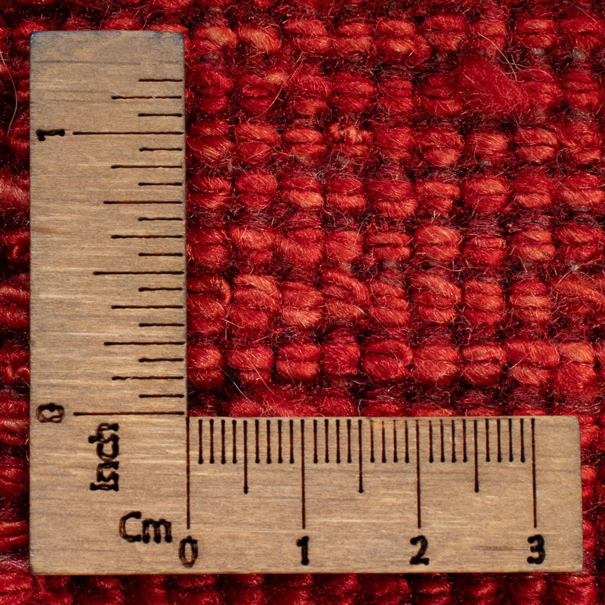 Alfombra de pasillo Alfombra Gabbeh - Persa - 248 x 82 cm - rojo