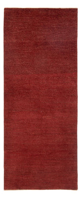 Alfombra de pasillo Alfombra Gabbeh - Persa - 195 x 82 cm - rojo oscuro