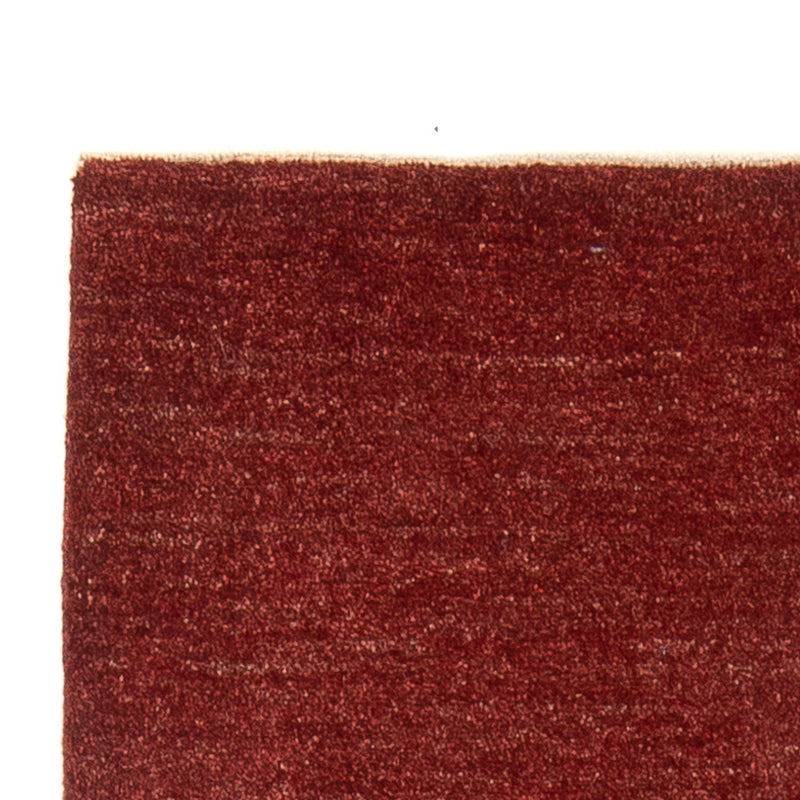Alfombra de pasillo Alfombra Gabbeh - Persa - 195 x 82 cm - rojo oscuro