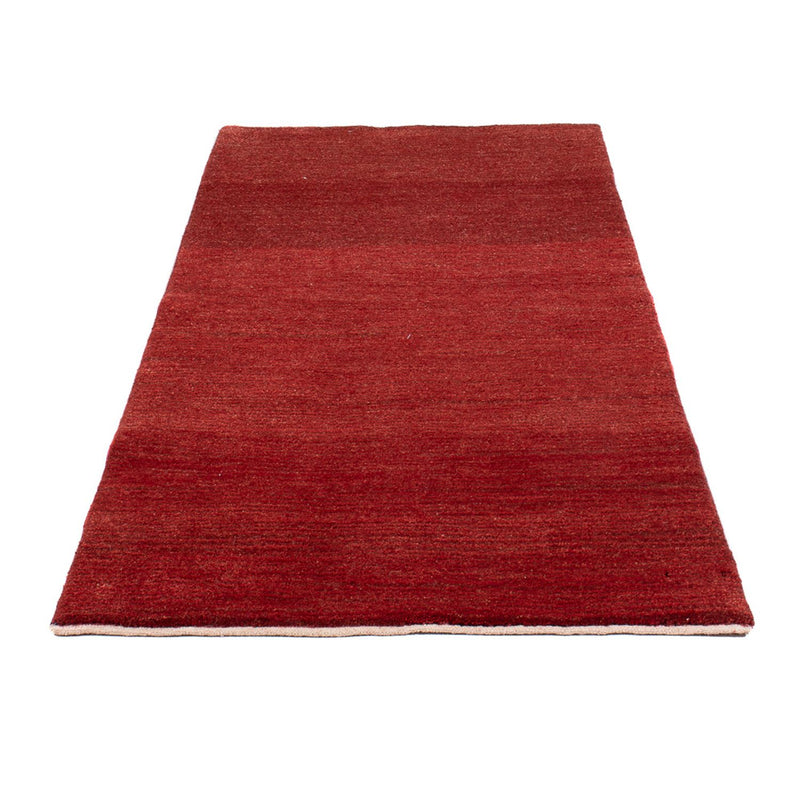 Alfombra de pasillo Alfombra Gabbeh - Persa - 195 x 82 cm - rojo oscuro