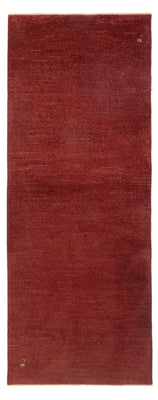 Alfombra de pasillo Alfombra Gabbeh - Persa - 197 x 82 cm - rojo oscuro