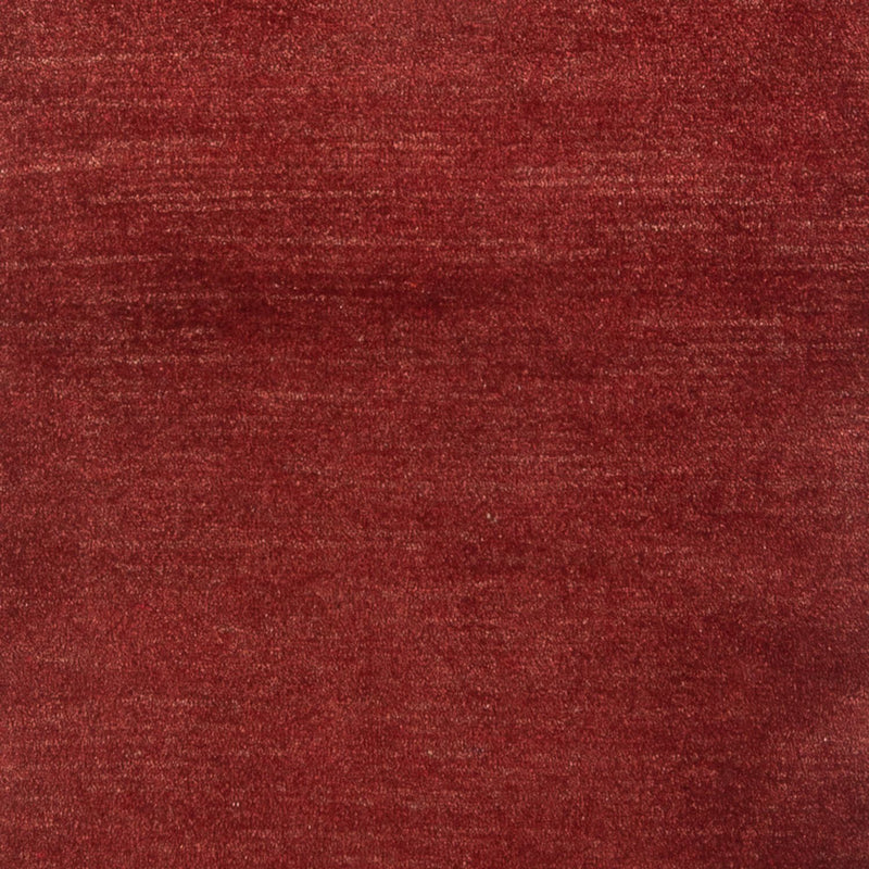 Alfombra de pasillo Alfombra Gabbeh - Persa - 197 x 82 cm - rojo oscuro