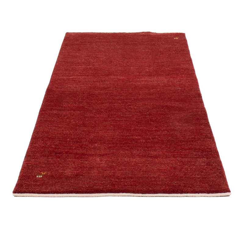 Alfombra de pasillo Alfombra Gabbeh - Persa - 197 x 82 cm - rojo oscuro