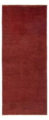Alfombra de pasillo Alfombra Gabbeh - Persa - 196 x 84 cm - rojo oscuro