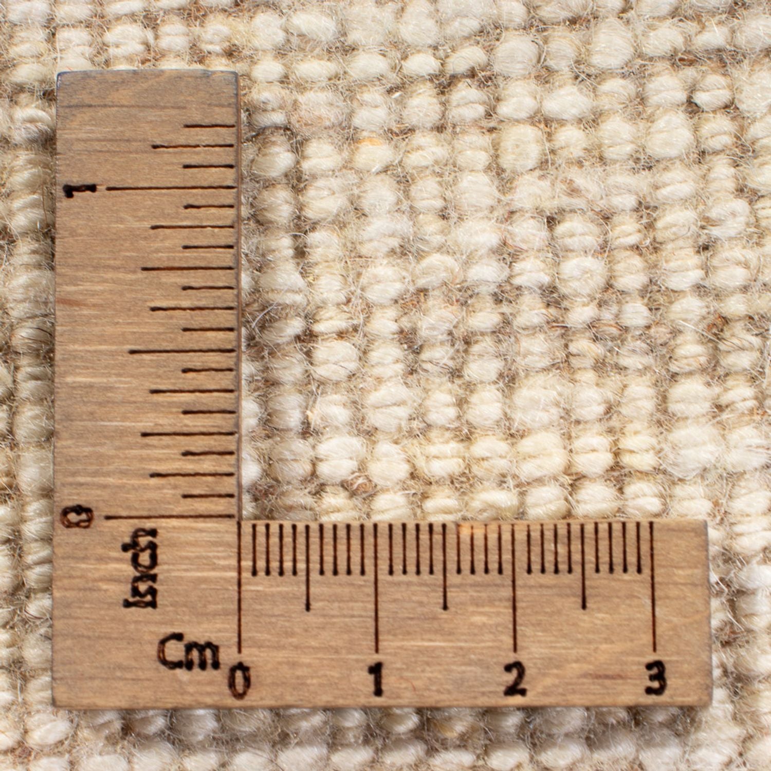 Alfombra Gabbeh - Persa - 193 x 150 cm - blanco