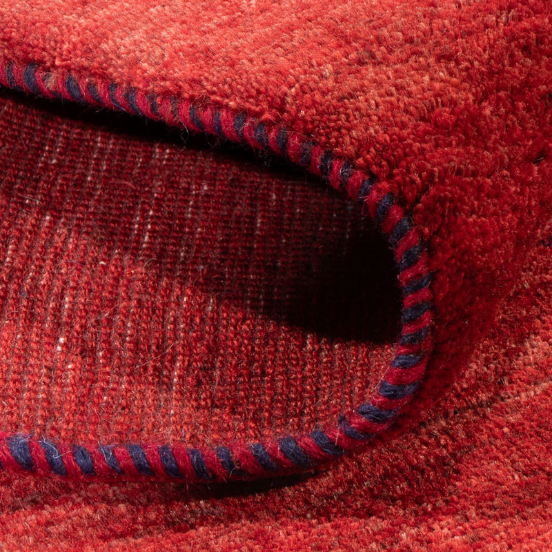 Alfombra Gabbeh - Persa - 200 x 150 cm - rojo