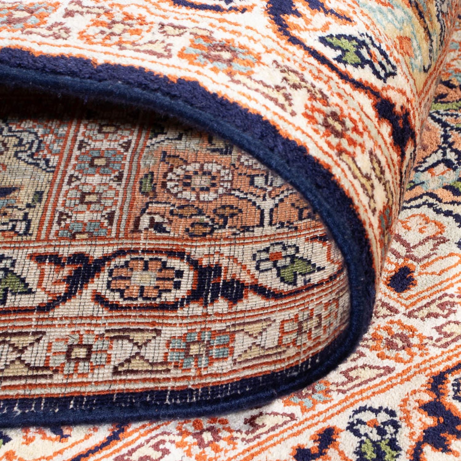 Alfombra de seda - Seda de Cachemira - 178 x 123 cm - beige