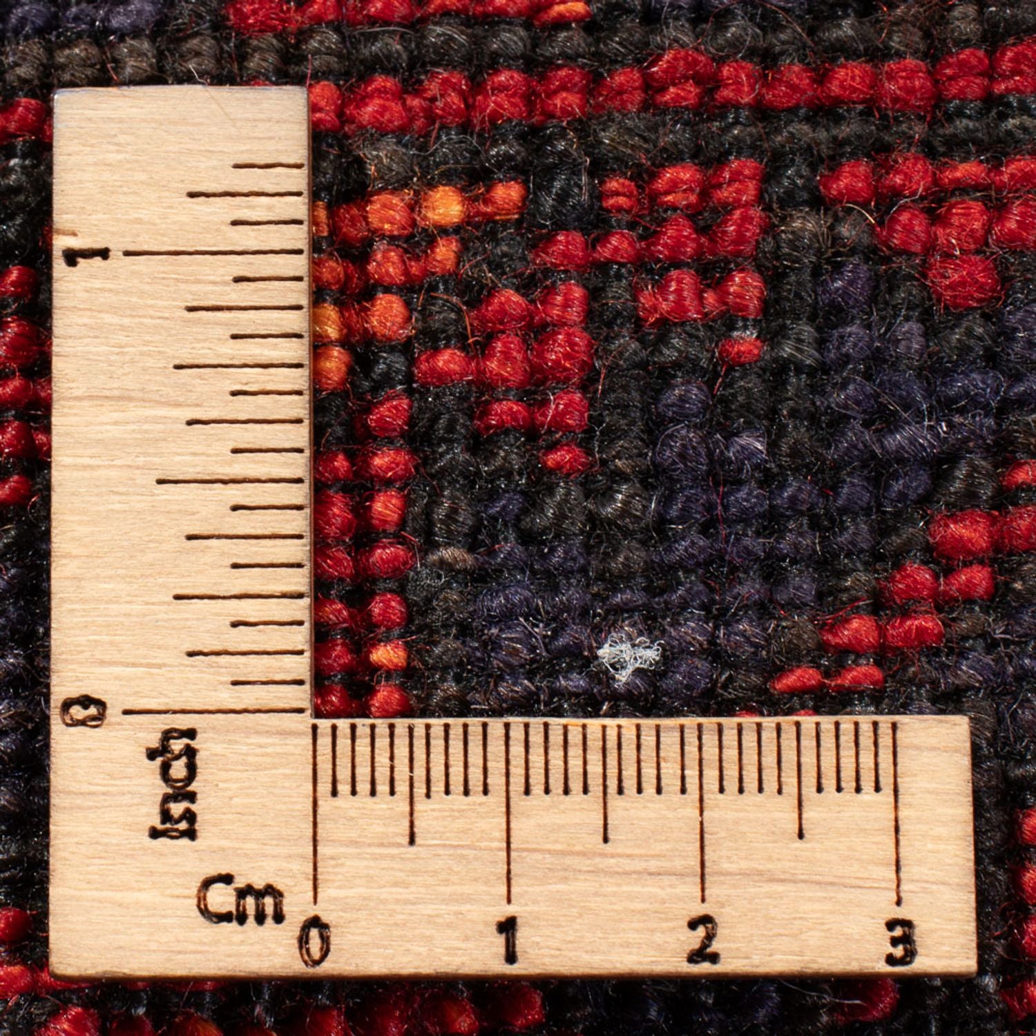 Alfombra afgana - 136 x 82 cm - rojo