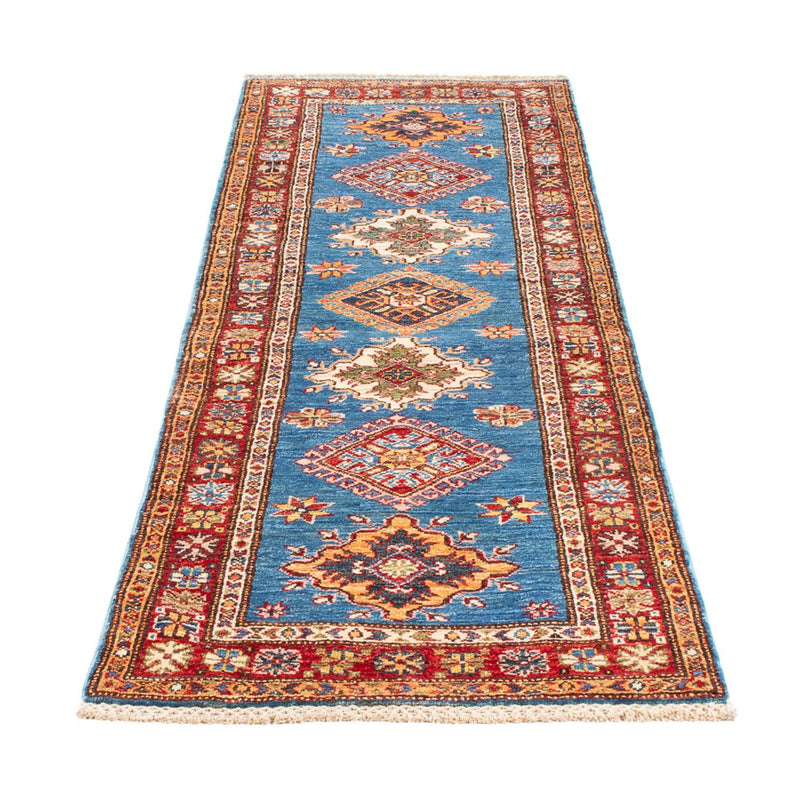 Alfombra de pasillo Alfombra Ziegler - Kazak - 205 x 63 cm - azul
