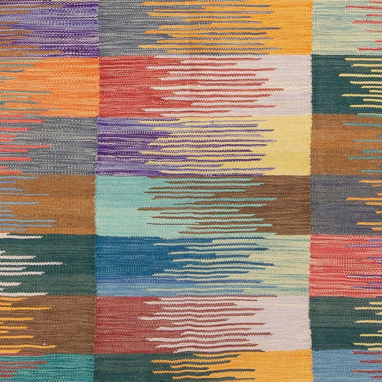 Alfombra Kelim - Tendencia - 240 x 163 cm - multicolor