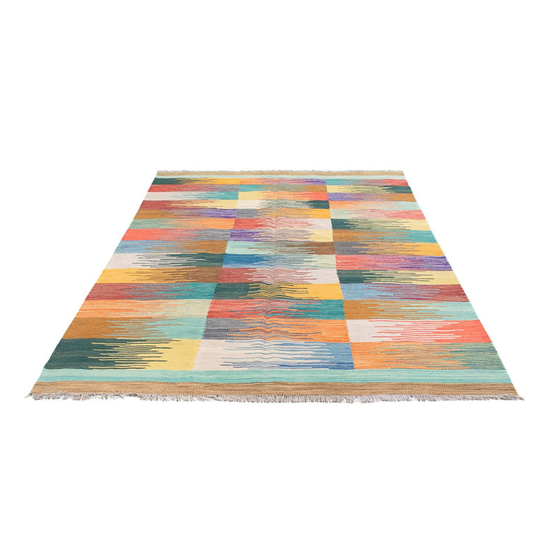 Alfombra Kelim - Tendencia - 240 x 163 cm - multicolor