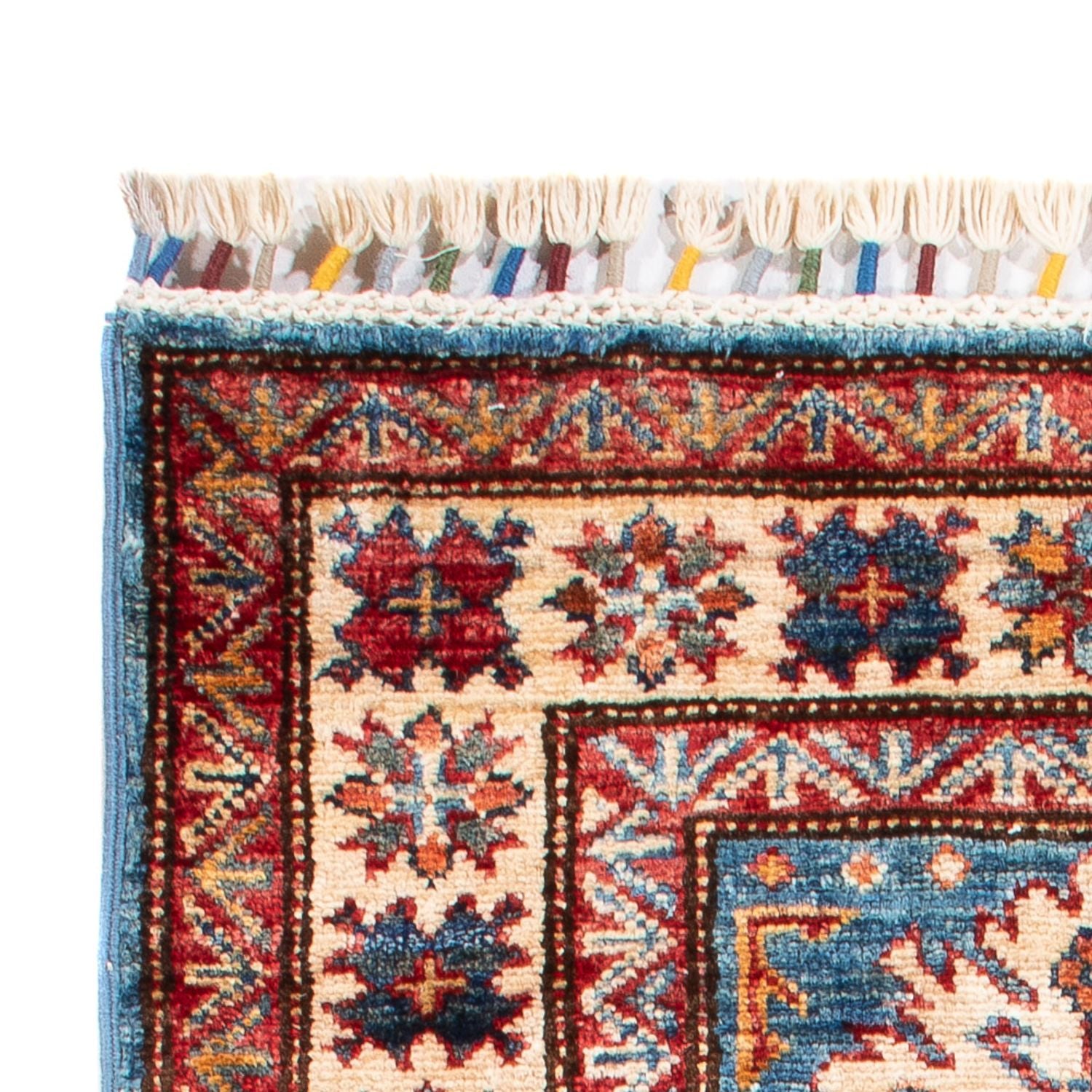 Alfombra Ziegler - Kazak - 101 x 61 cm - azul