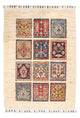 Bakhtiari Alfombra 60x88cm - Alfombra oriental