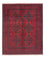 Alfombra afgana - Kunduz - 200 x 152 cm - rojo oscuro