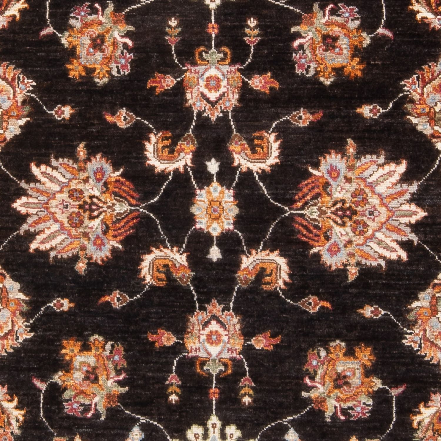 Alfombra Ziegler - 209 x 125 cm - azul oscuro
