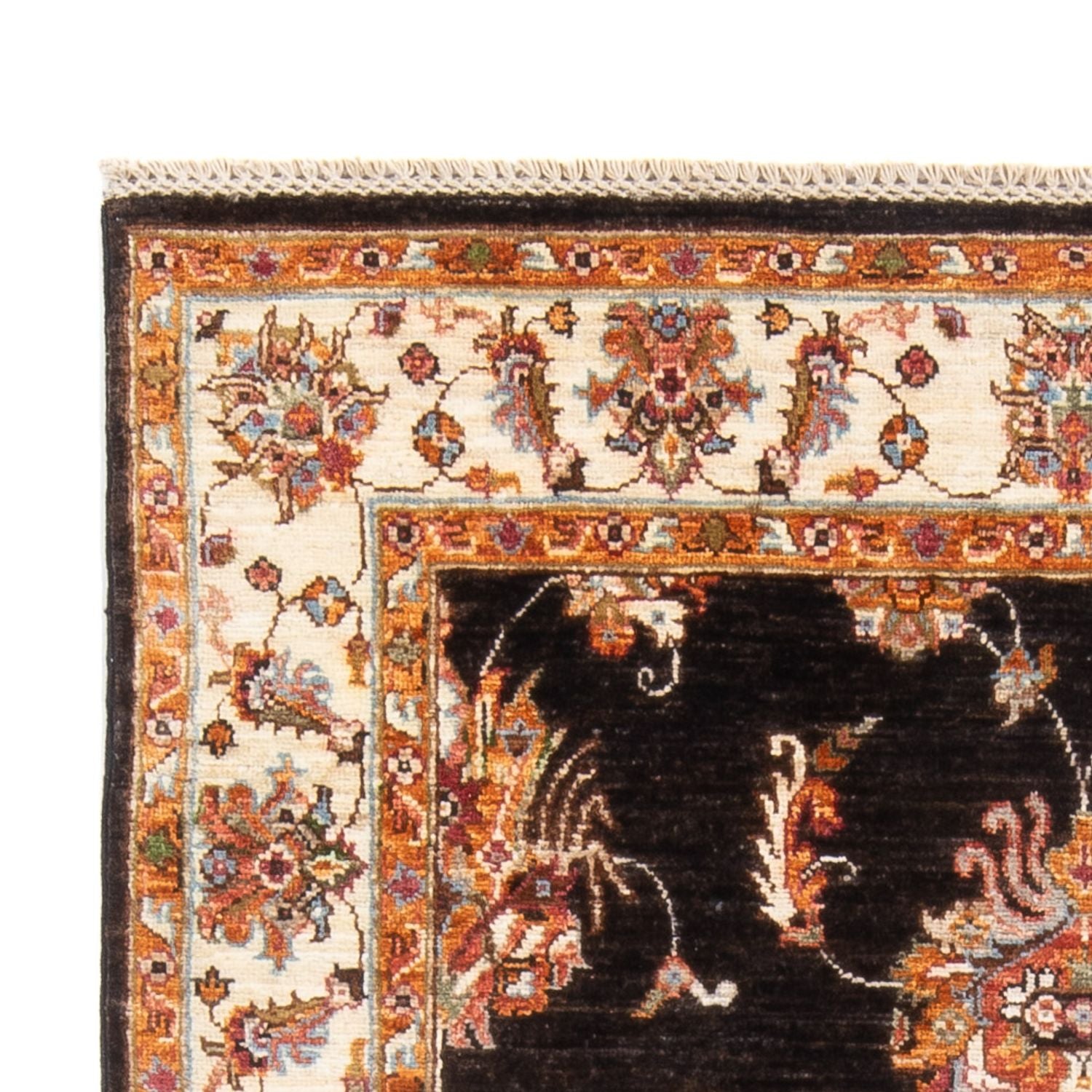 Alfombra Ziegler - 209 x 125 cm - azul oscuro