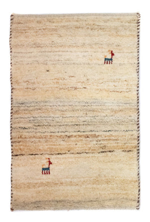 Alfombra Gabbeh - Persa - 60 x 40 cm - marrón