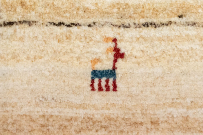 Alfombra Gabbeh - Persa - 60 x 40 cm - marrón