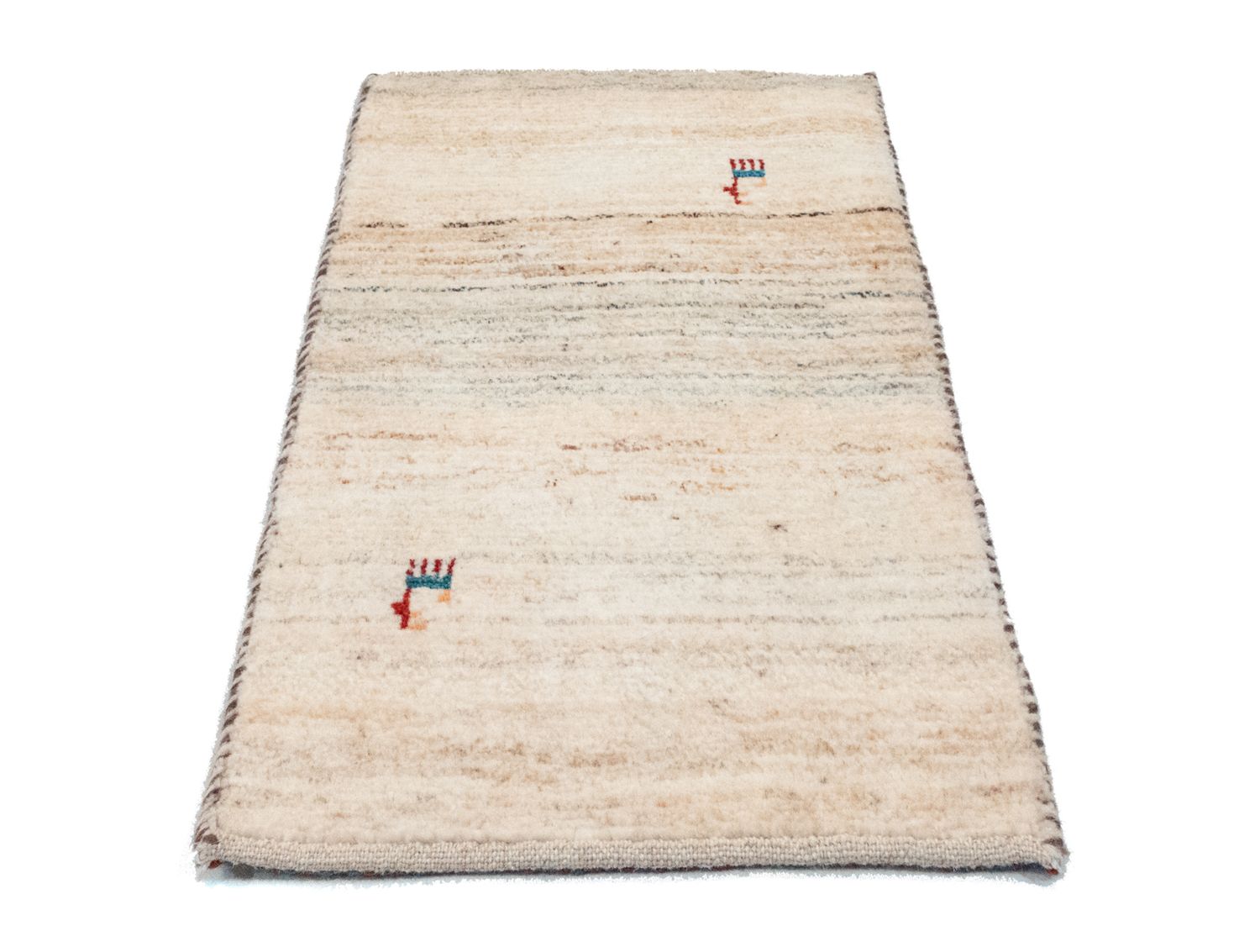 Alfombra Gabbeh - Persa - 60 x 40 cm - marrón