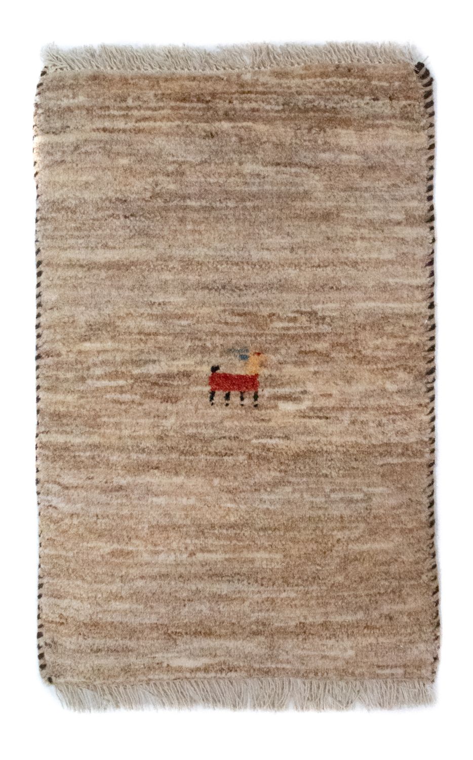 Alfombra Gabbeh - Persa - 60 x 40 cm - marrón