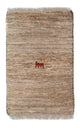 Gabbeh persa Alfombra 60x40cm - Perserteppich Wollteppich
