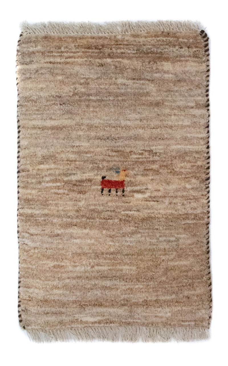 Alfombra Gabbeh - Persa - 60 x 40 cm - marrón