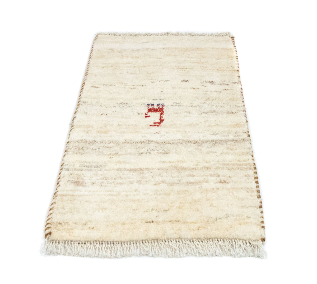 Alfombra Gabbeh - Persa - 60 x 40 cm - beige