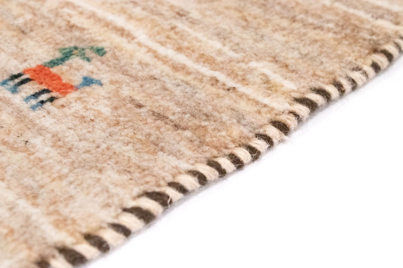 Gabbeh persa Alfombra 60x40cm - Perserteppich Wollteppich
