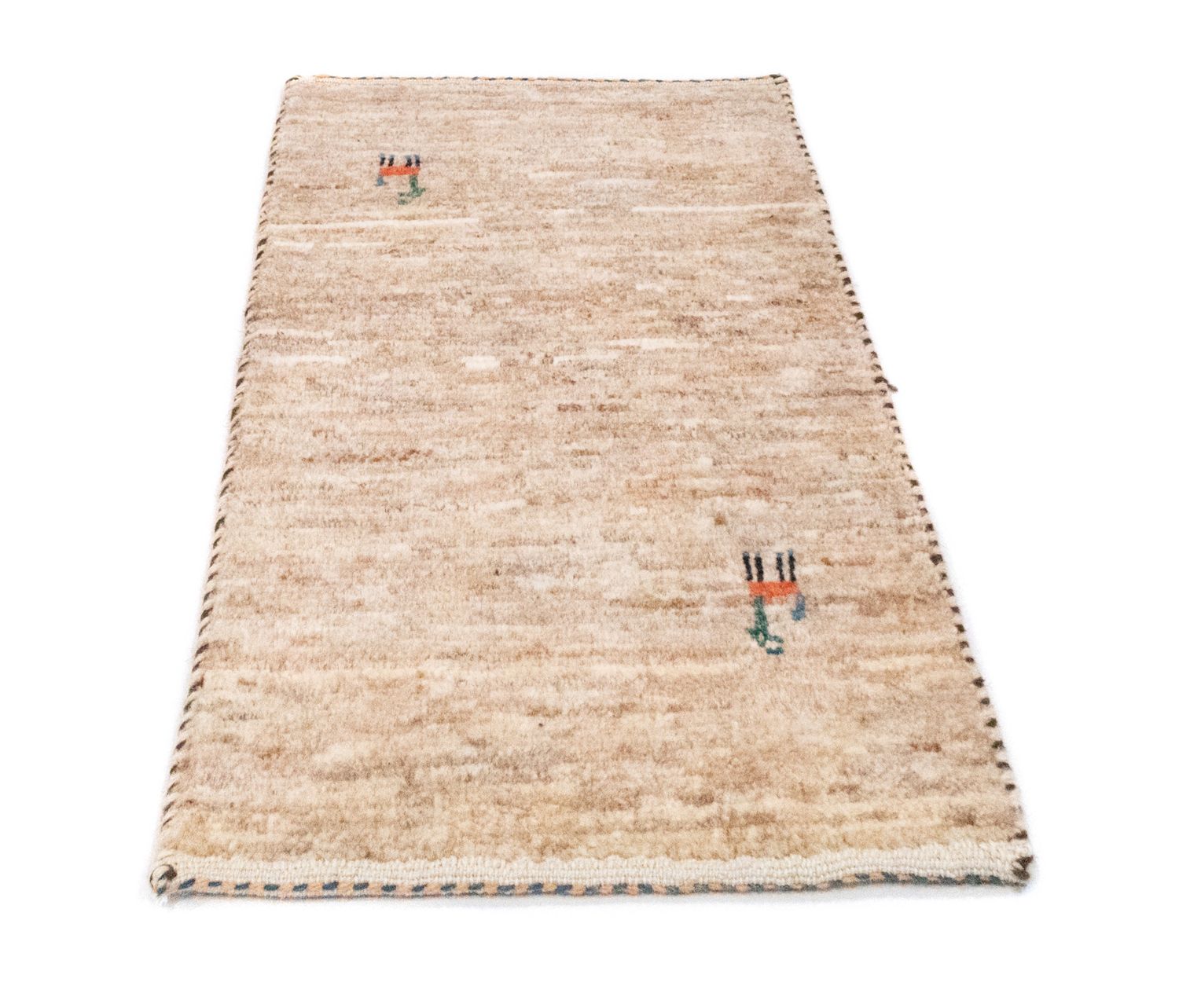 Alfombra Gabbeh - Persa - 60 x 40 cm - marrón