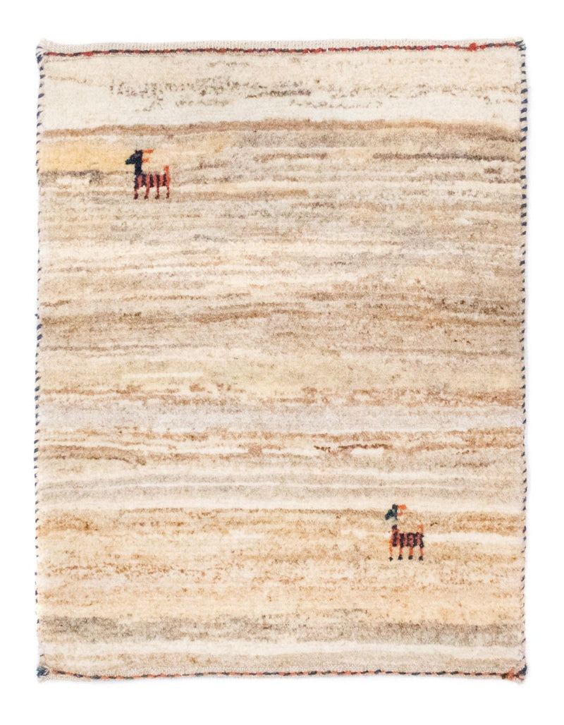 Alfombra Gabbeh - Persa - 60 x 40 cm - beige