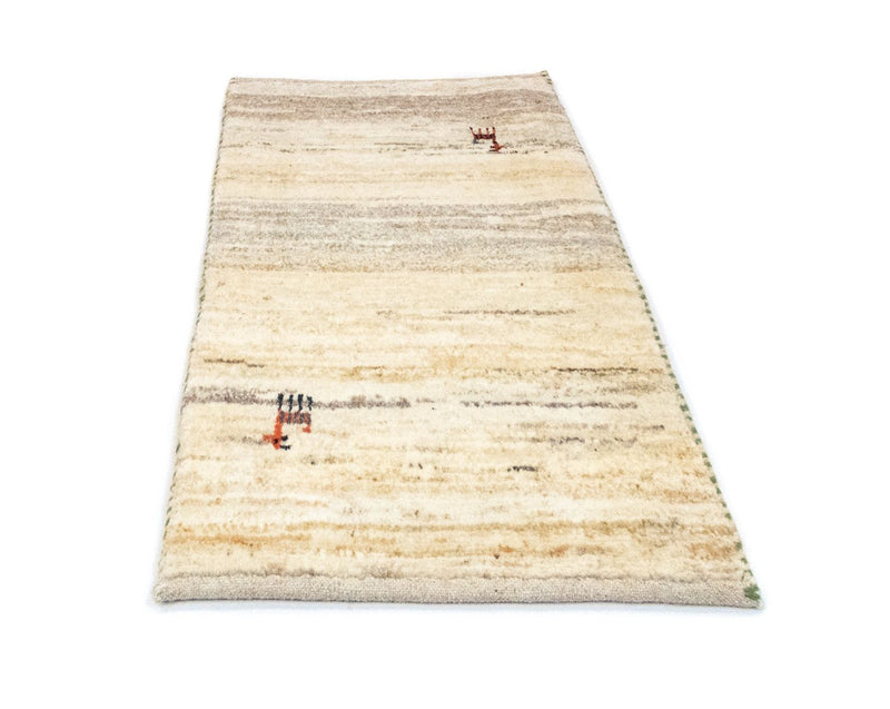 Alfombra Gabbeh - Persa - 60 x 40 cm - beige