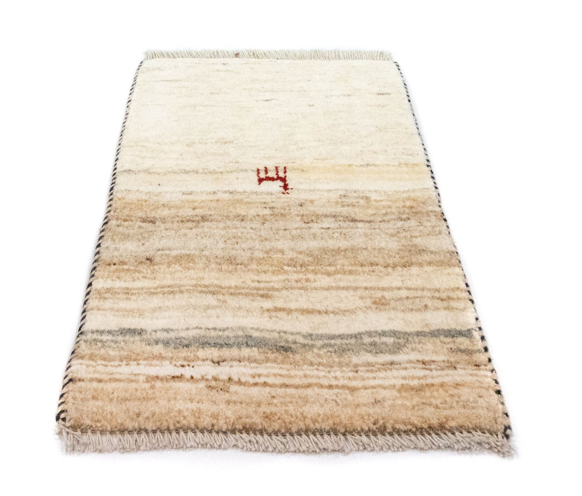 Alfombra Gabbeh - Persa - 60 x 40 cm - beige