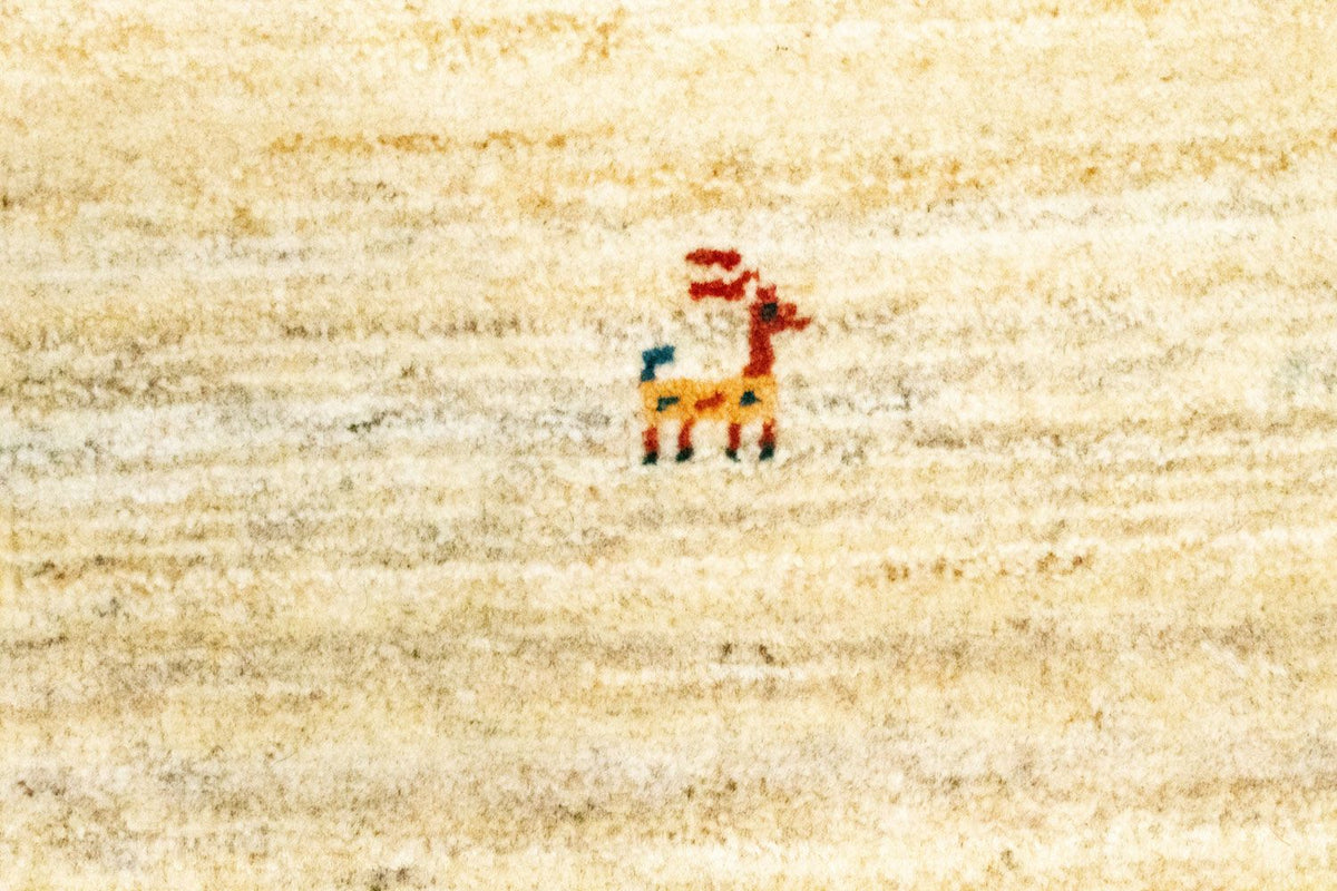 Alfombra Gabbeh - Persa - 60 x 40 cm - beige