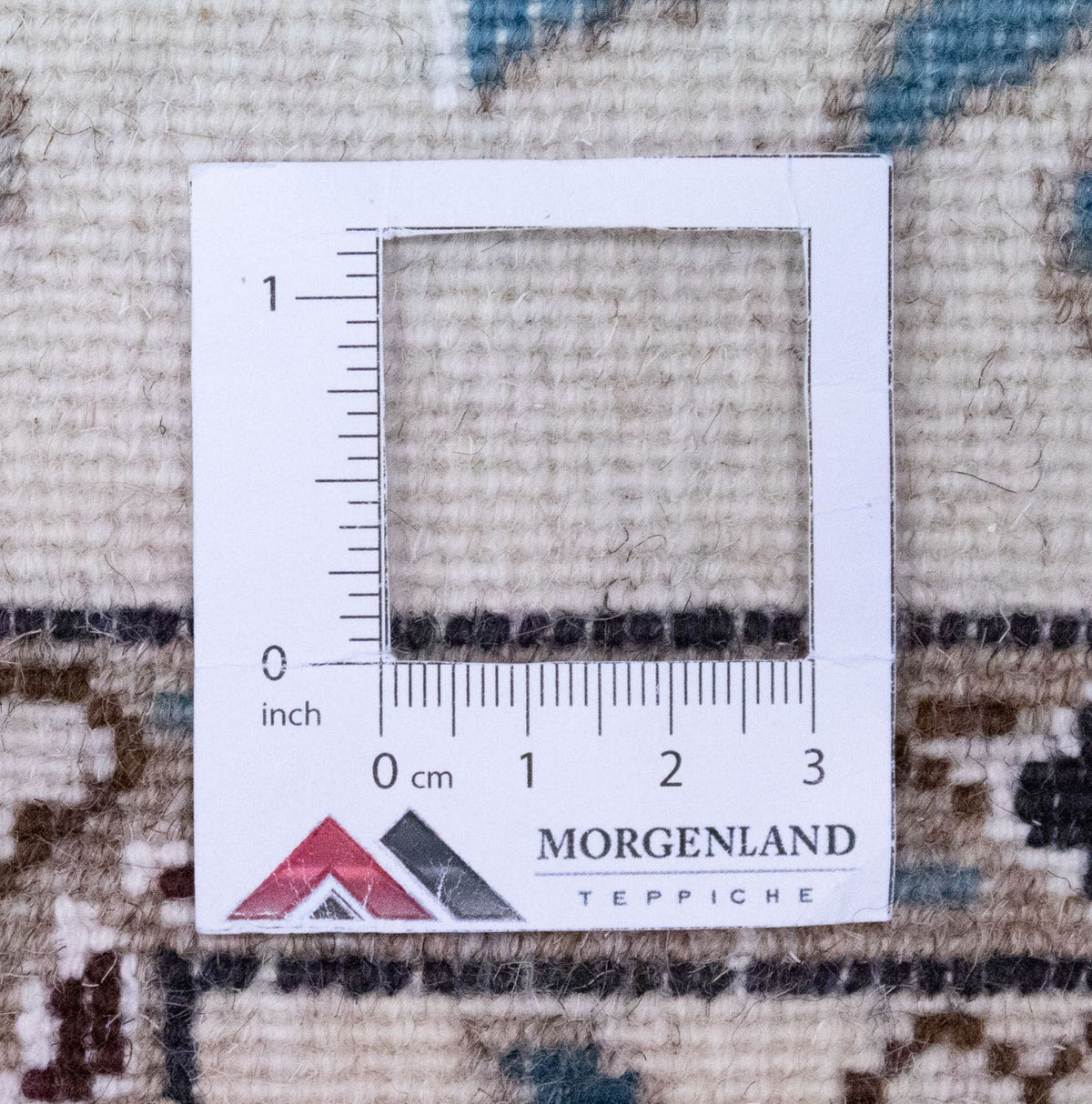 Alfombra persa - Nain - 350 x 246 cm - blanco natural