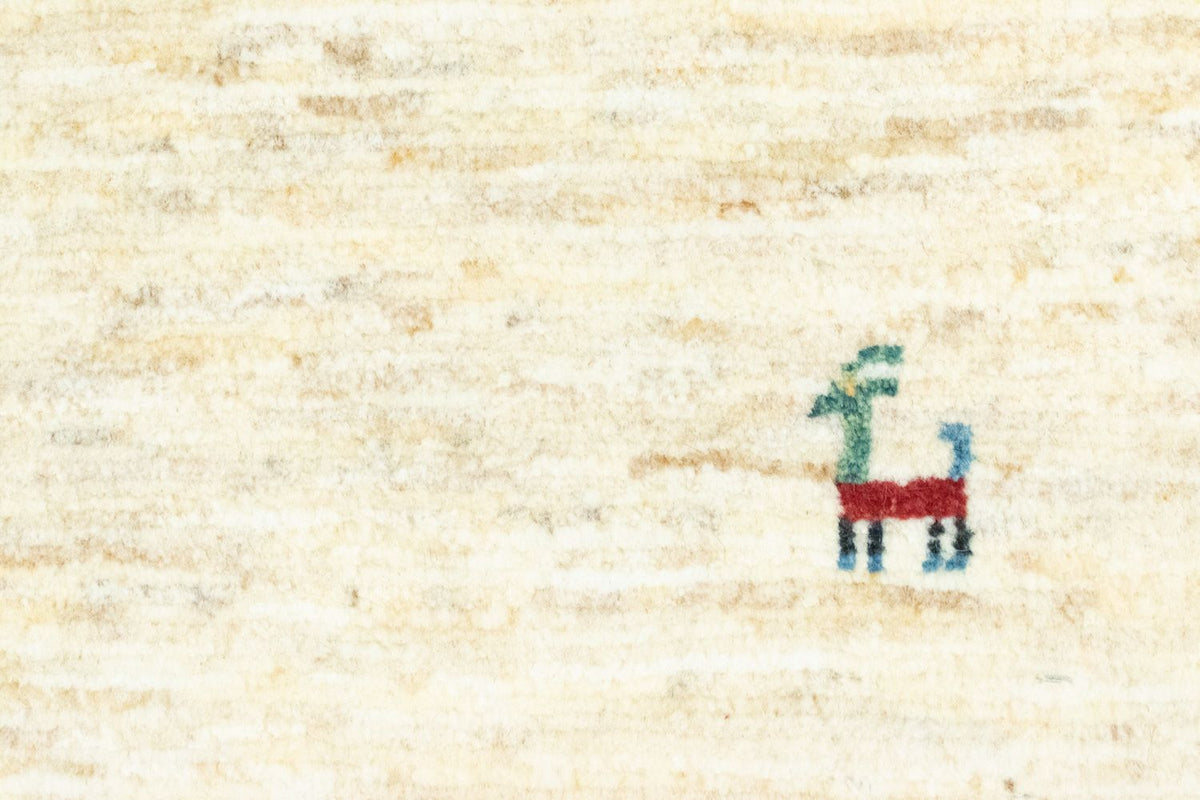 Alfombra Gabbeh - Persa - 60 x 40 cm - beige