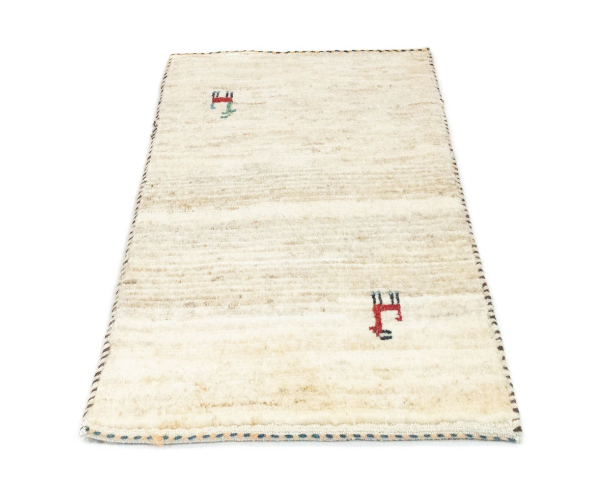 Alfombra Gabbeh - Persa - 60 x 40 cm - beige