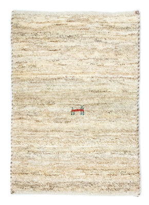 Alfombra Gabbeh - Persa - 60 x 40 cm - beige
