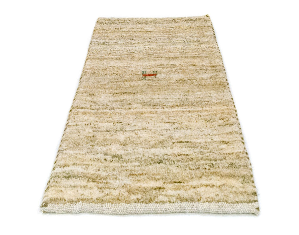 Alfombra Gabbeh - Persa - 60 x 40 cm - beige