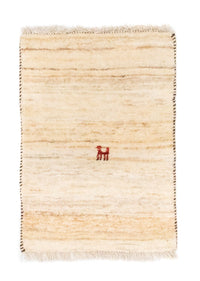 Alfombra Gabbeh - Persa - 60 x 40 cm - beige