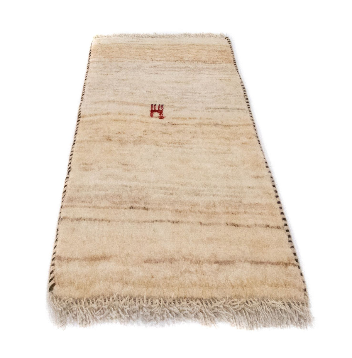 Alfombra Gabbeh - Persa - 60 x 40 cm - beige