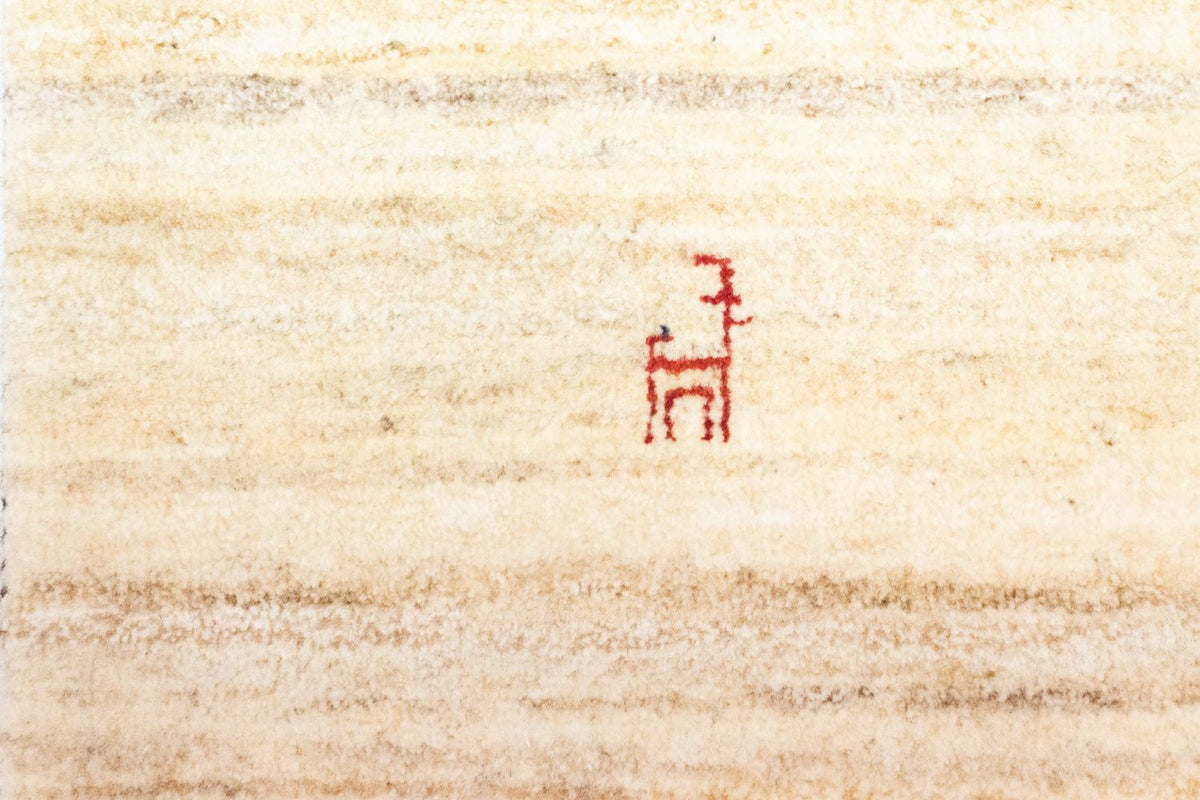 Alfombra Gabbeh - Persa - 60 x 40 cm - beige