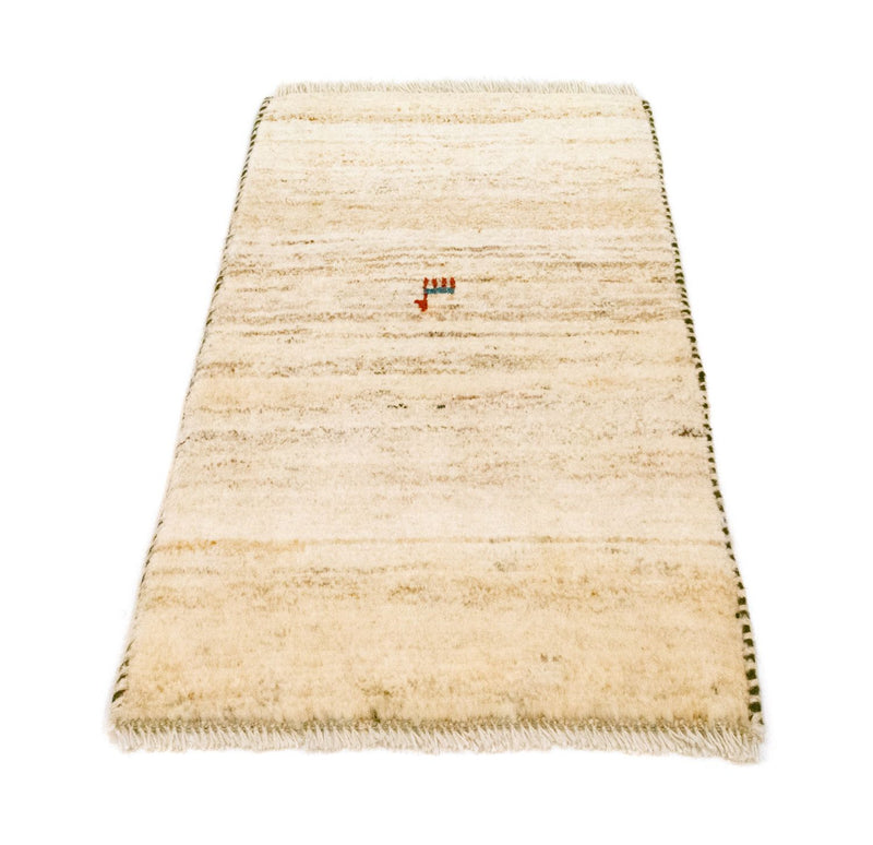 Alfombra Gabbeh - Persa - 60 x 40 cm - beige