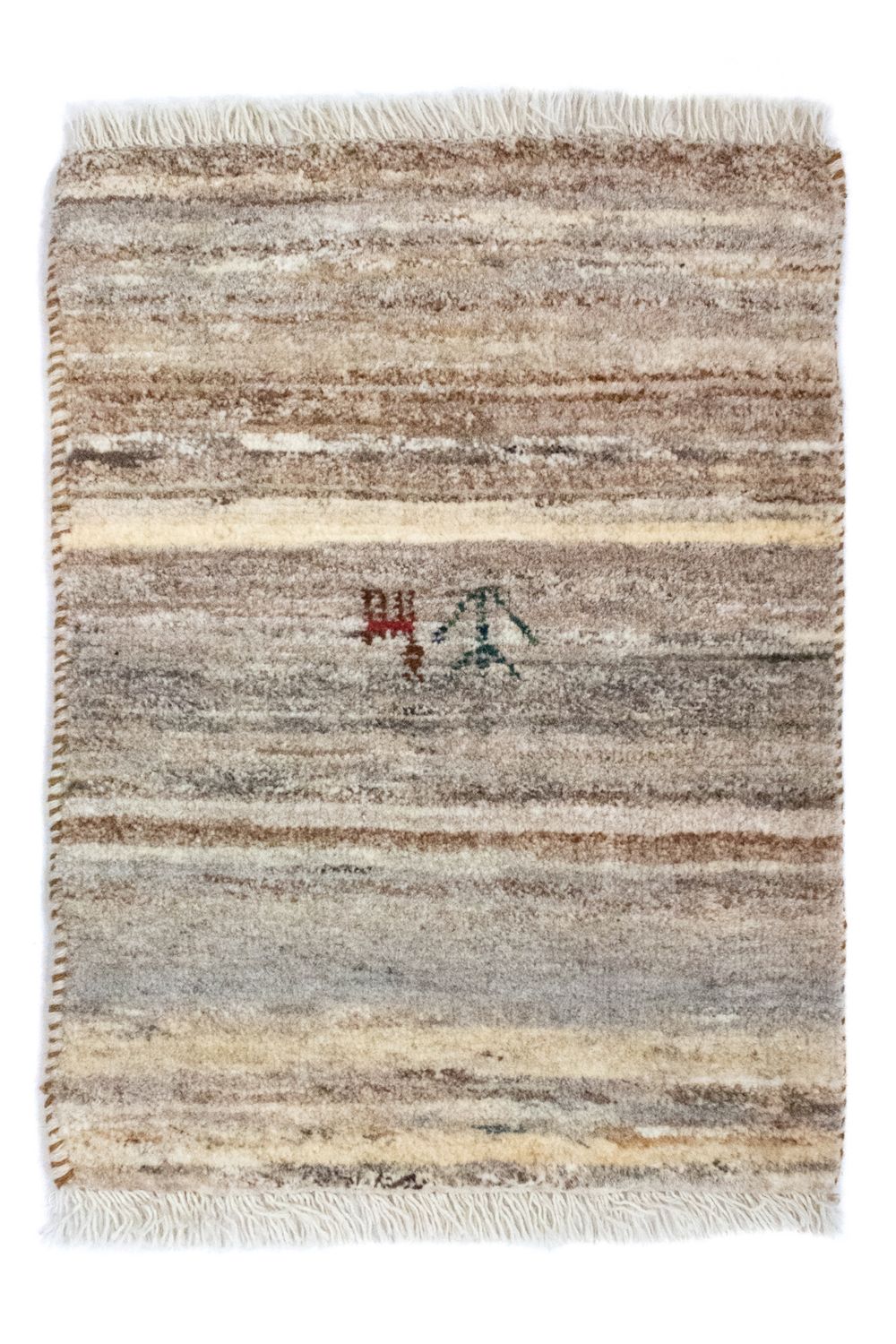 Alfombra Gabbeh - Persa - 60 x 40 cm - marrón