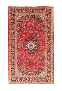 Alfombra persa - Keshan - 258 x 150 cm - rojo