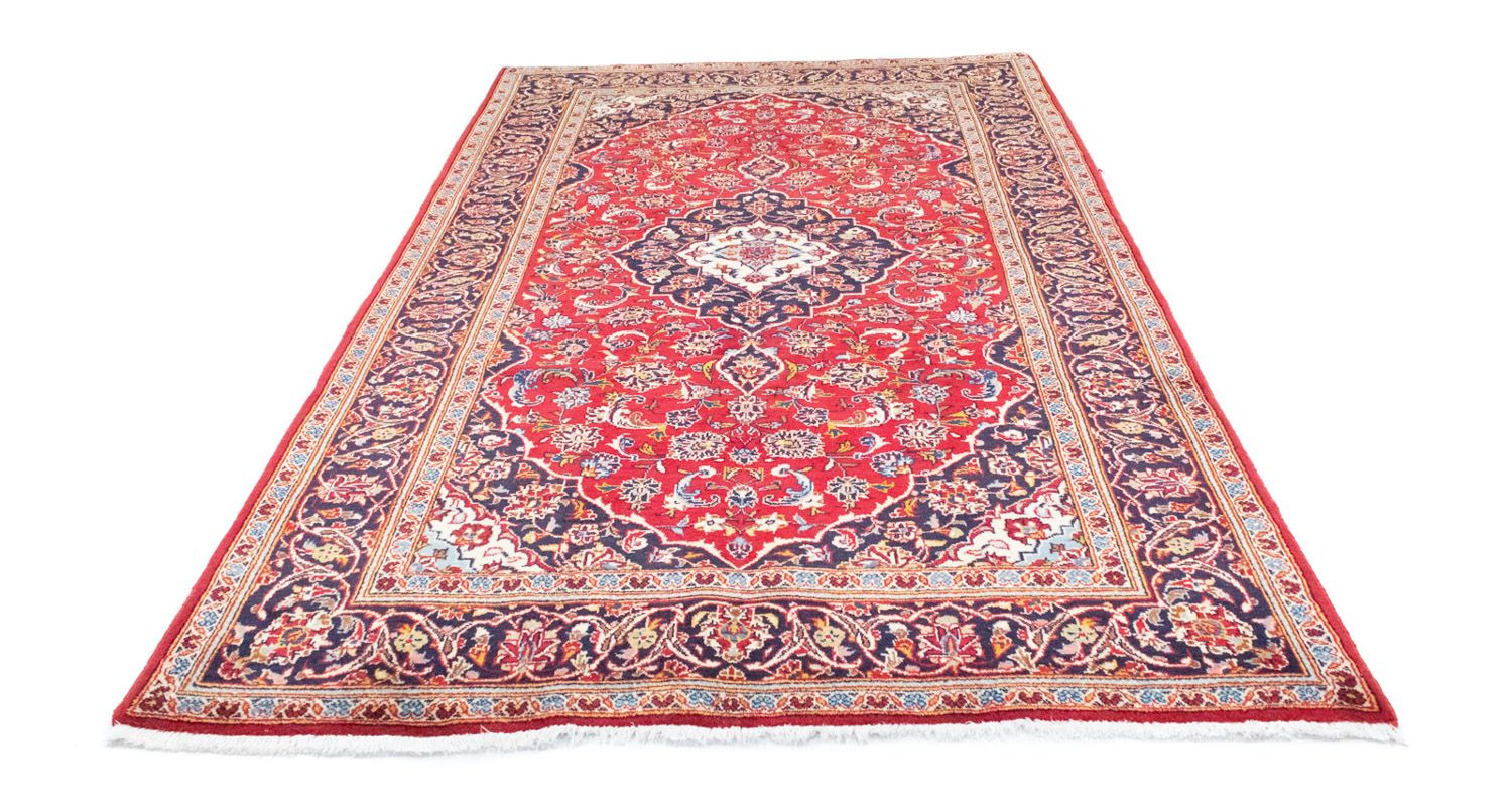 Alfombra persa - Keshan - 258 x 150 cm - rojo