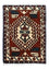 Alfombra persa - Nómada cuadrado  - 54 x 40 cm - marrón
