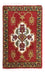 Alfombra persa - Nómada cuadrado  - 54 x 40 cm - rojo