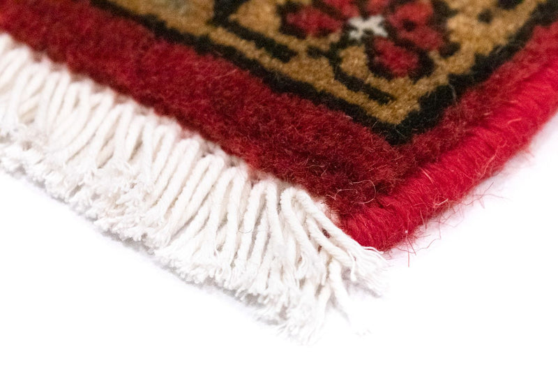 Alfombra persa - Nómada cuadrado  - 54 x 40 cm - rojo