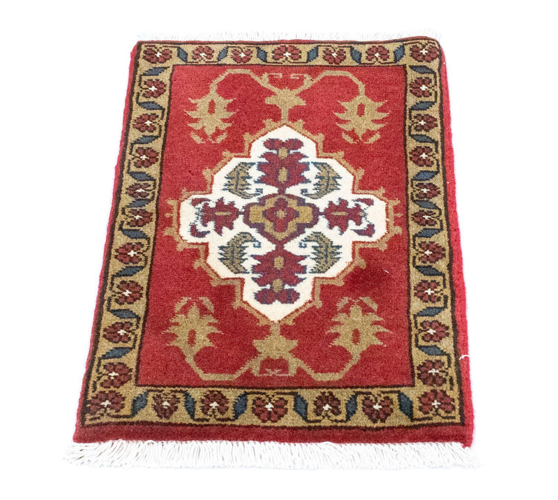 Alfombra persa - Nómada cuadrado  - 54 x 40 cm - rojo