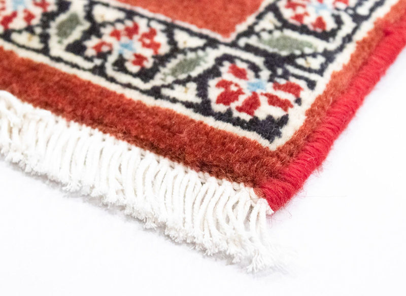 Alfombra persa - Nómada cuadrado  - 54 x 40 cm - rojo